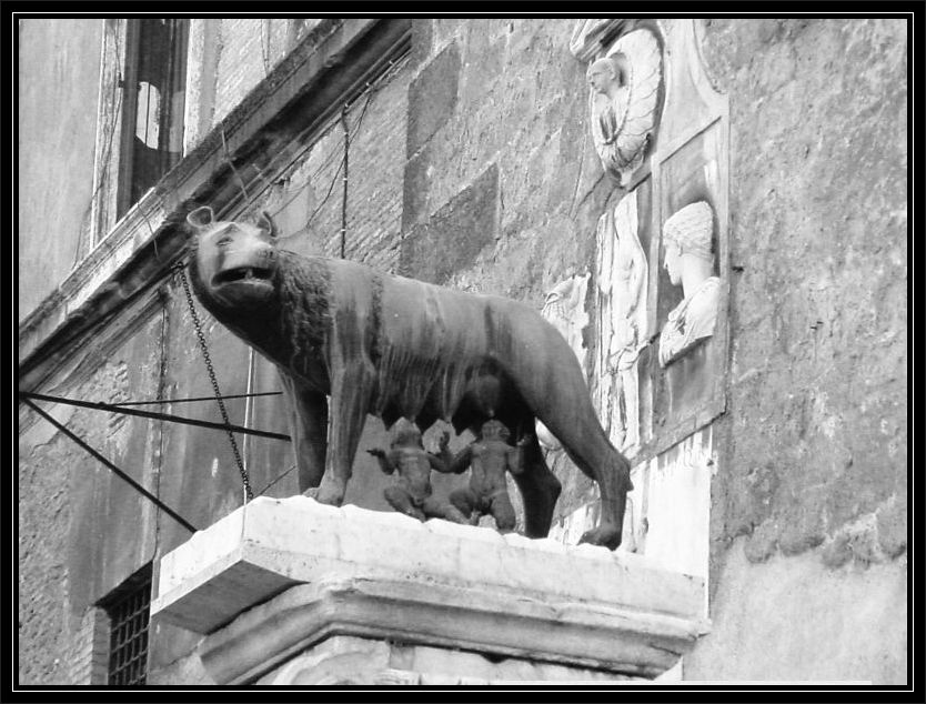 Roma in bianco e nero